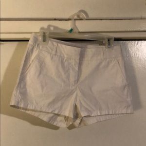 White J Crew shorts